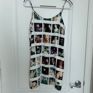 Forever21 polaroid print dress